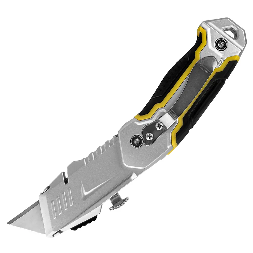 Нож строительный Vertextools 0044-18-29 металлический корпус трапециевидное лезвие 218 мм STLM-2163595