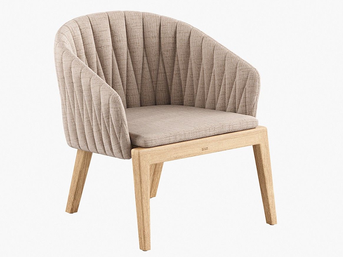 Садовое кресло из ткани и ТИКа с подлокотниками Royal Botania ARCH-00127881