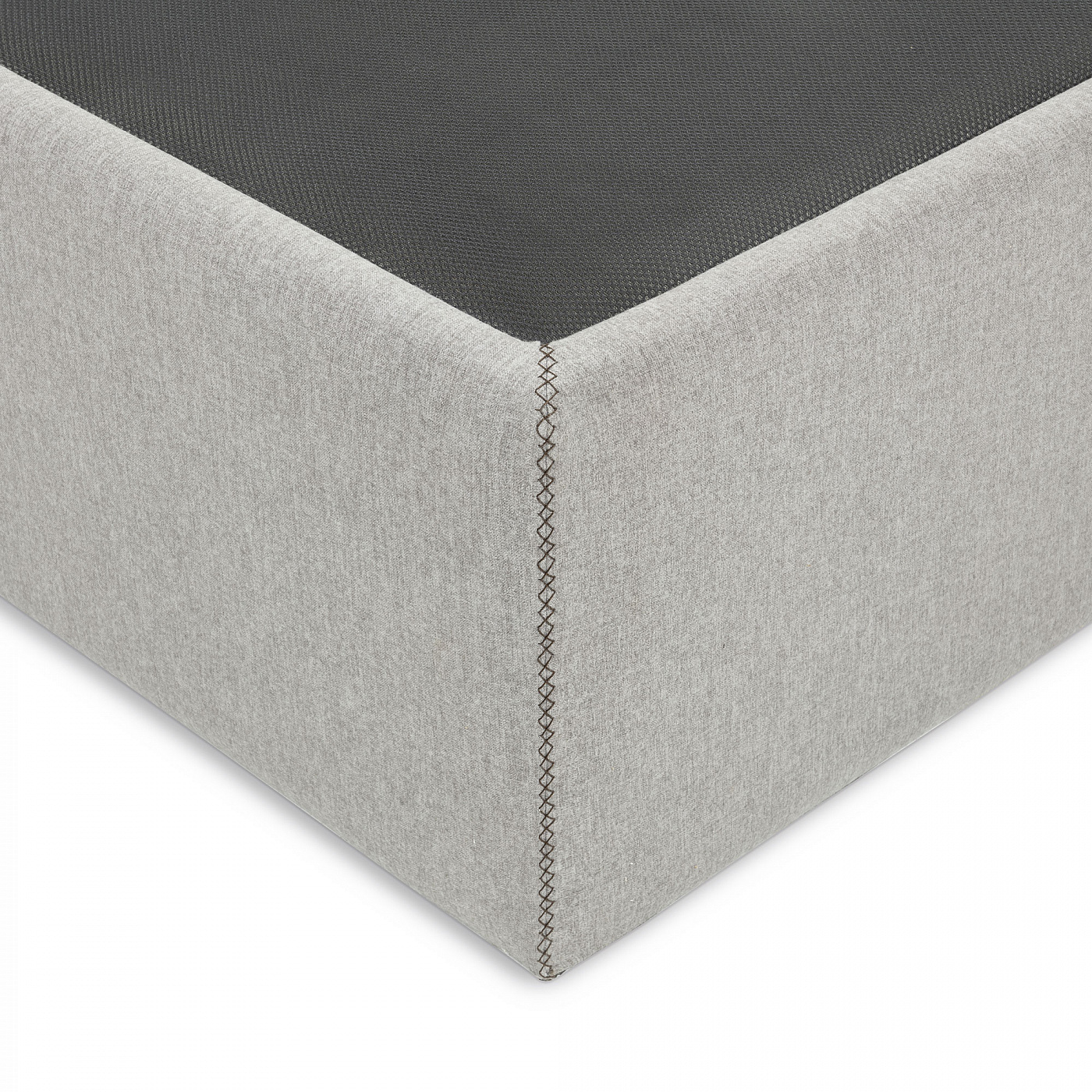 062850 Кровать c ящиком для хранения 160x200 серая La Forma Matters  - Вид №1