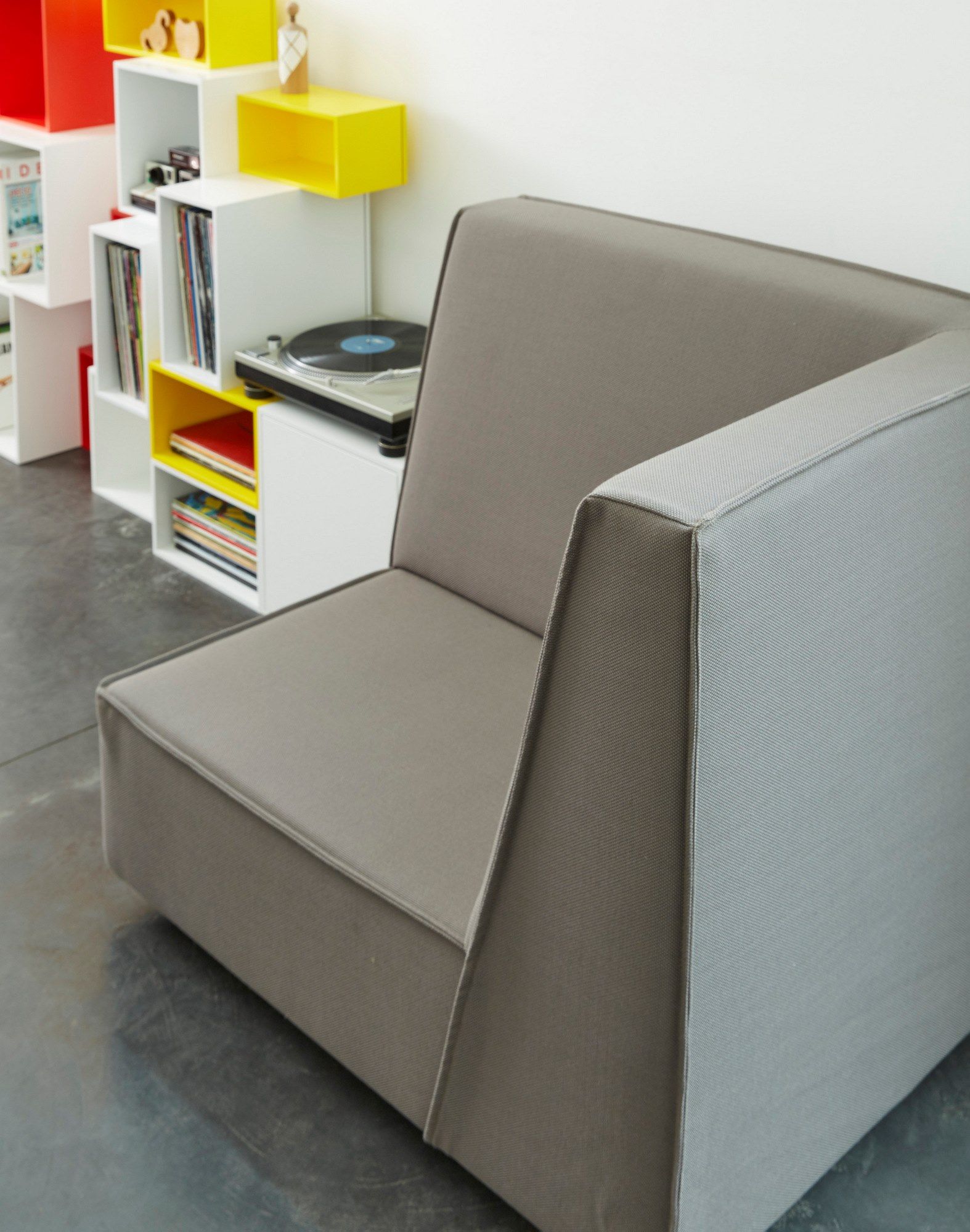 Тканевое угловое кресло Cubit by Mymito ARCH-00131958 - Вид №4