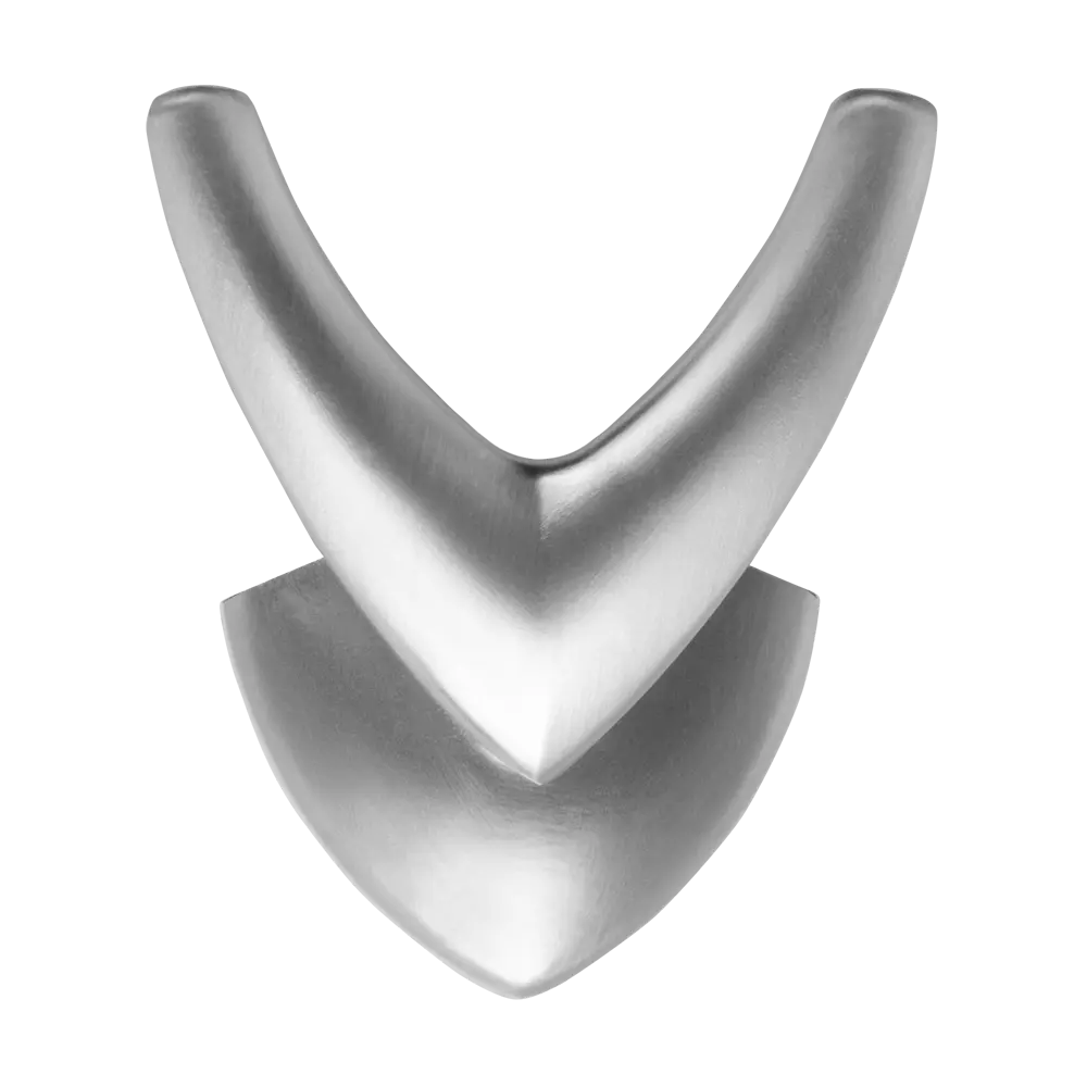 Крючок мебельный Ajax MB-LM/K-003 цвет матовый хром STLM-2018264 - Вид №1