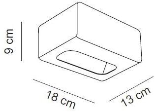 Alma light Настенный светильник из алюминия Note sun-id-1440109 - Вид №2
