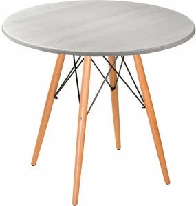 30785 Стол Eames woodR white wood 80 см R-HOME
