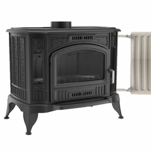 Чугунная печь-камин Kratki KOZA/K9/150/PW/W