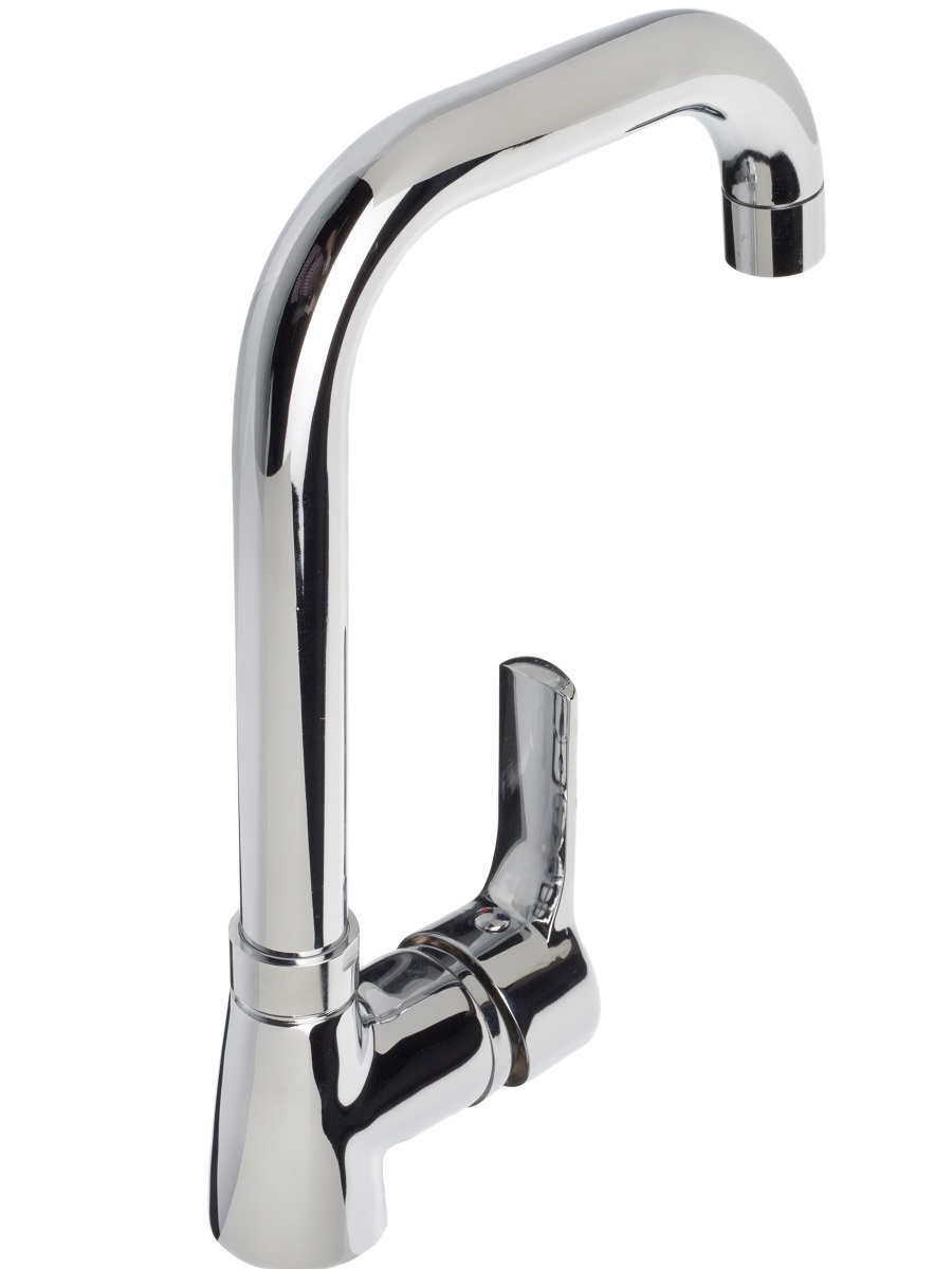 Смеситель для кухни Navako Groove хром NAVAKO 14006 - Вид №1