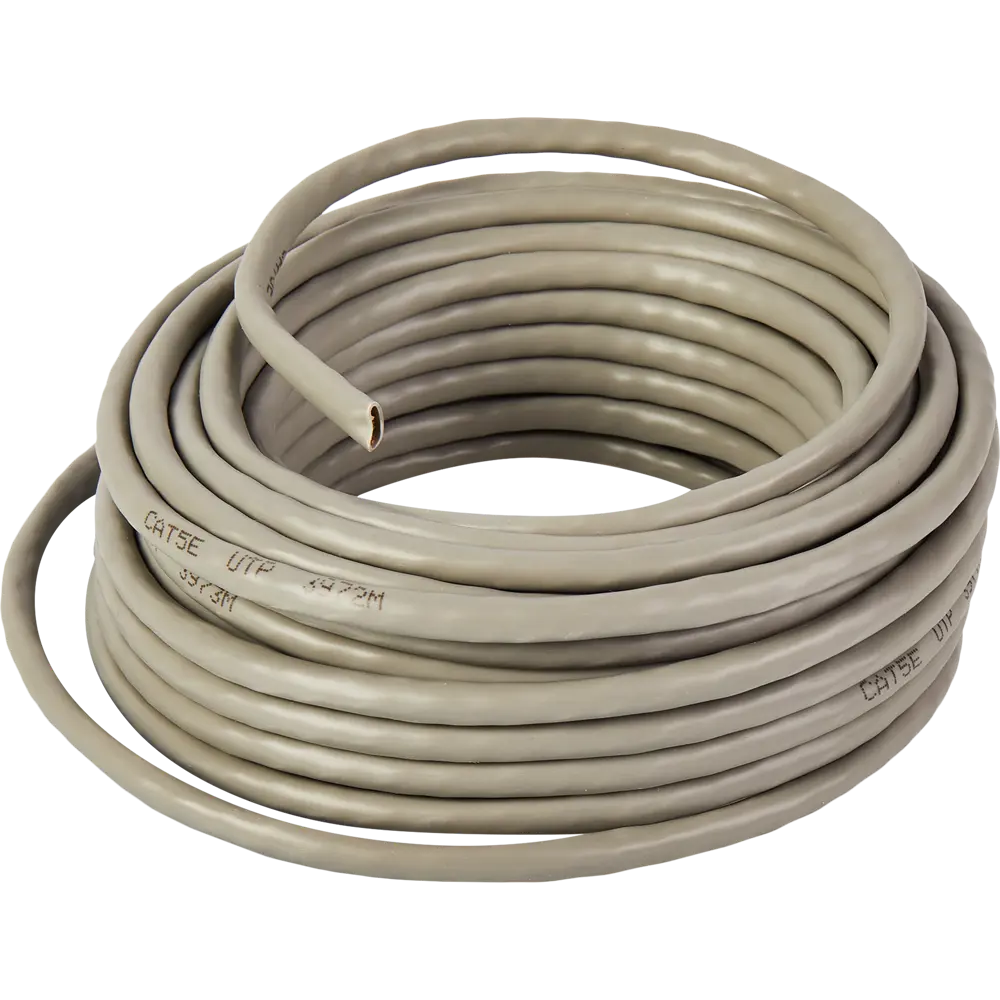 Сетевой кабель Electraline UTP Cat 5e 10 метров для высокоскоростной передачи данных 89322072 STLM-1115573 - Вид №1