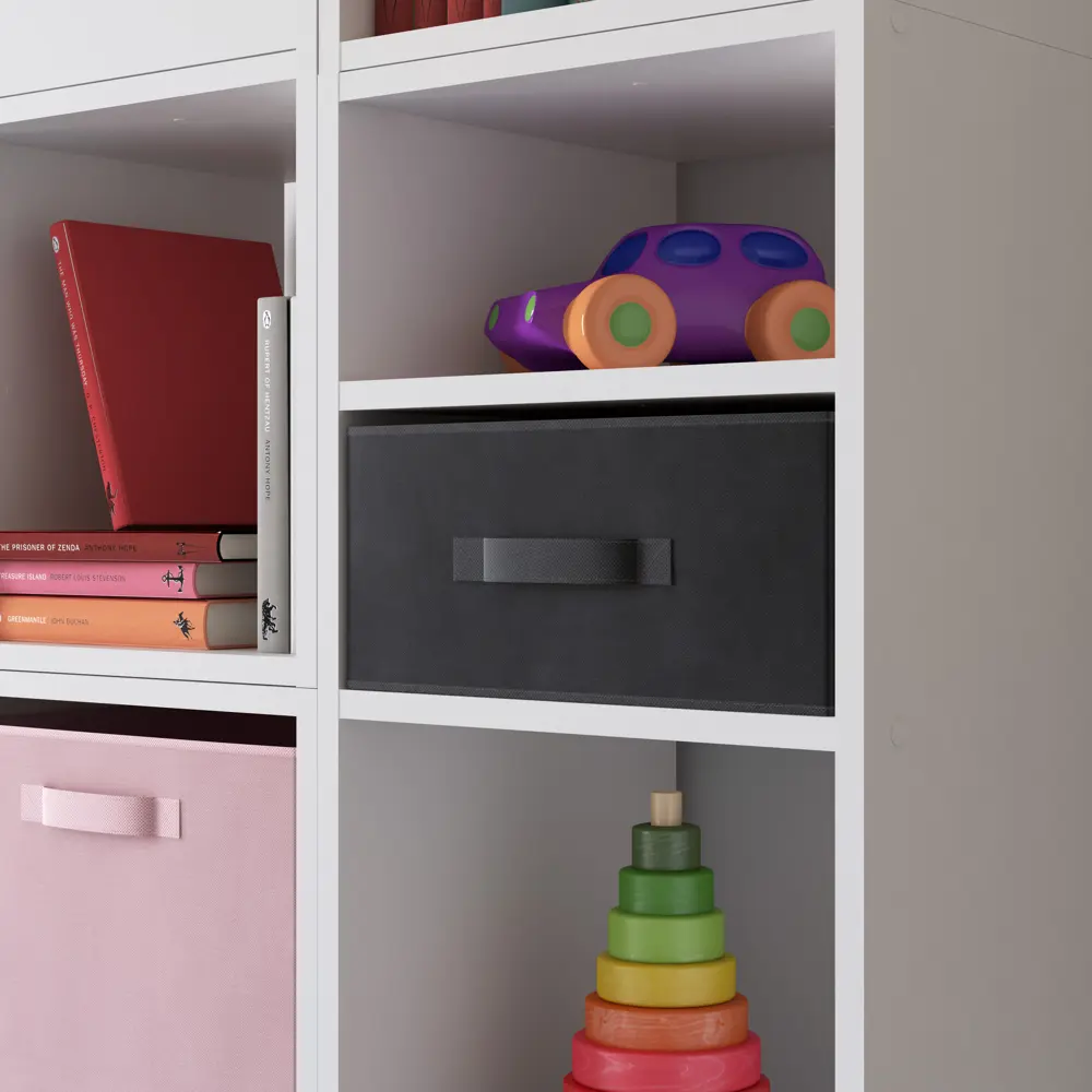 KONSENSA Органайзер для хранения 15×31×31 см, черный спанбонд 89388014 STLM-1569812 - Вид №4