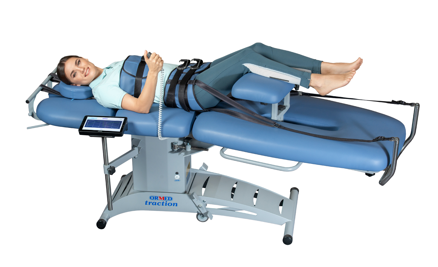 Тракционный стол для вытяжения позвоночника «ОРМЕД-Тракцион» Santreyd MED-82 - Вид №1