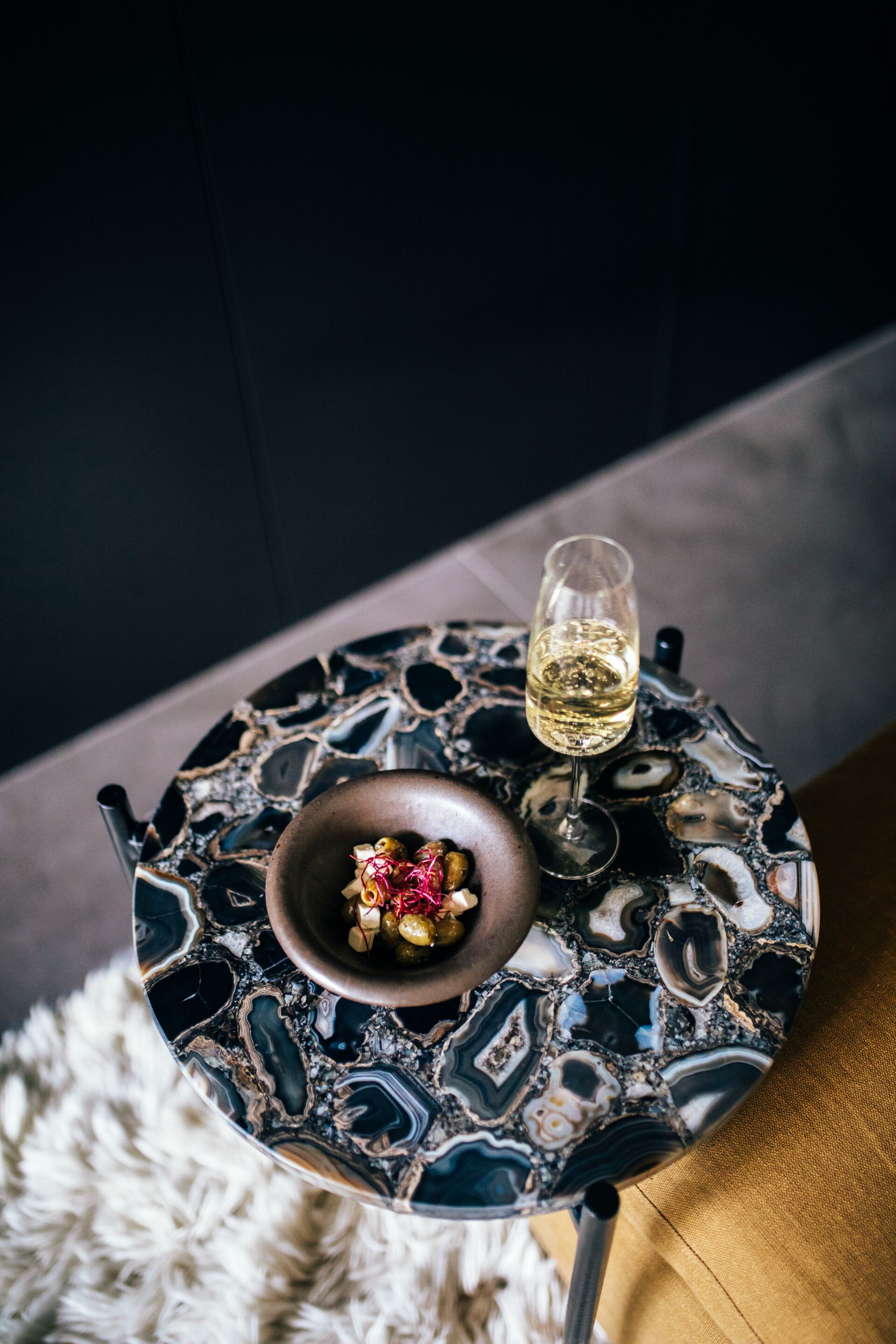 Круглая столешница из агатового камня POMAX AGATA ARCH-00105929 - Вид №16