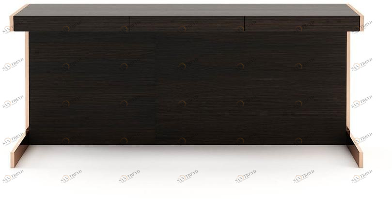 Laskasas Прямоугольный деревянный стол с ящиками sun-id-1459958