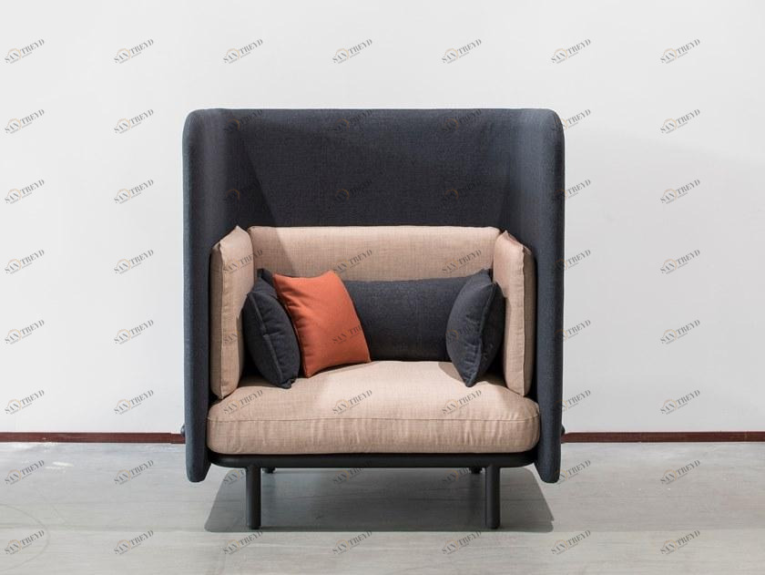 BuzziSpace Кресло из ткани с высокой спинкой Buzzispark sun-id-1409963