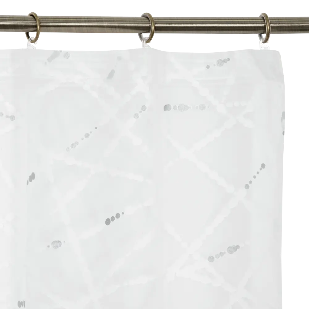 Тюль на ленте «Капель» 250x280 см цвет белый 82707727 STLM-2116648 GARDEN  - Вид №4