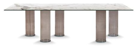 Reflex Прямоугольный обеденный стол из стекла Signore degli anelli sun-id-1437773 - Вид №1