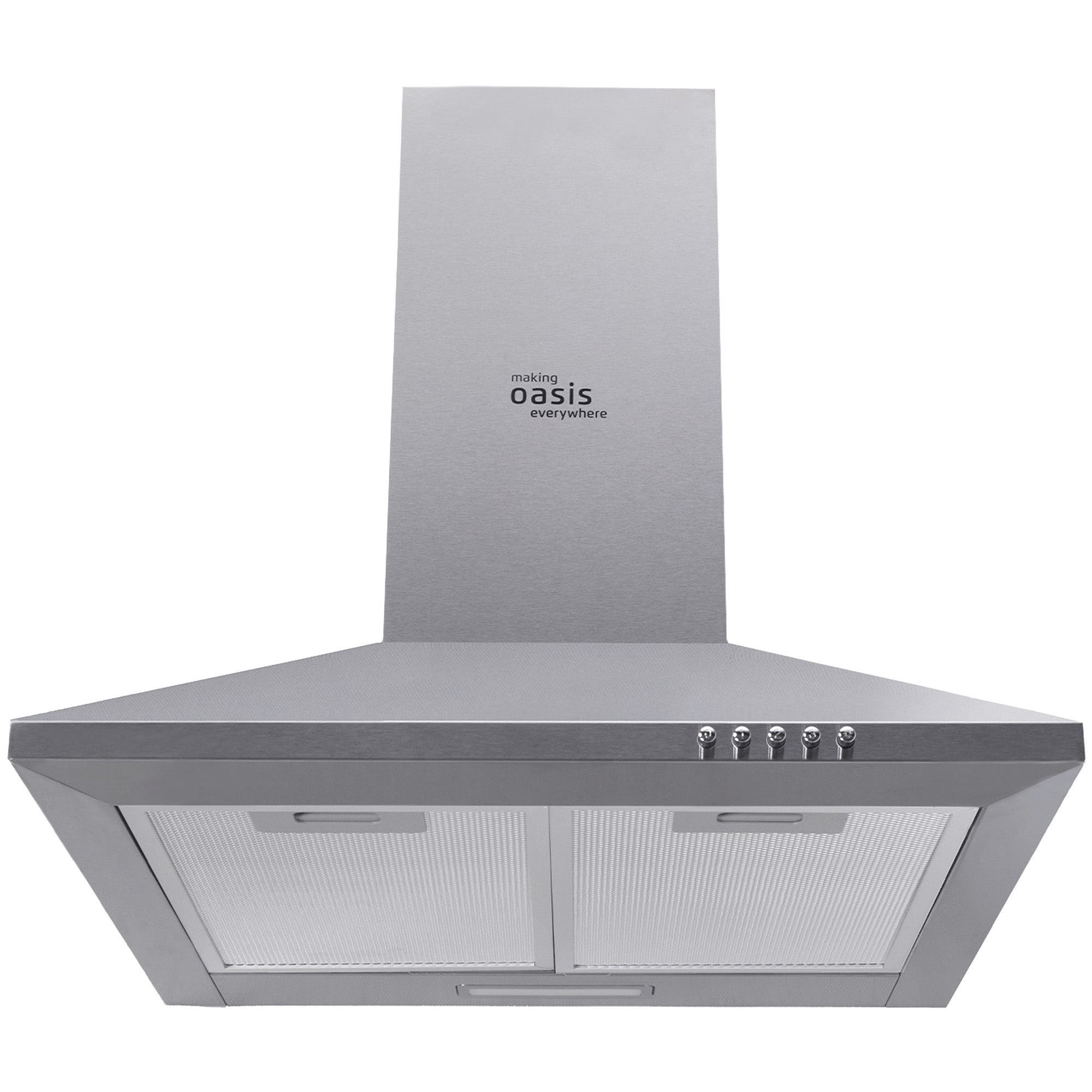 5355944 Вытяжка каминная Oasis KB-50S серебристый STDN-0151223 - Вид №1