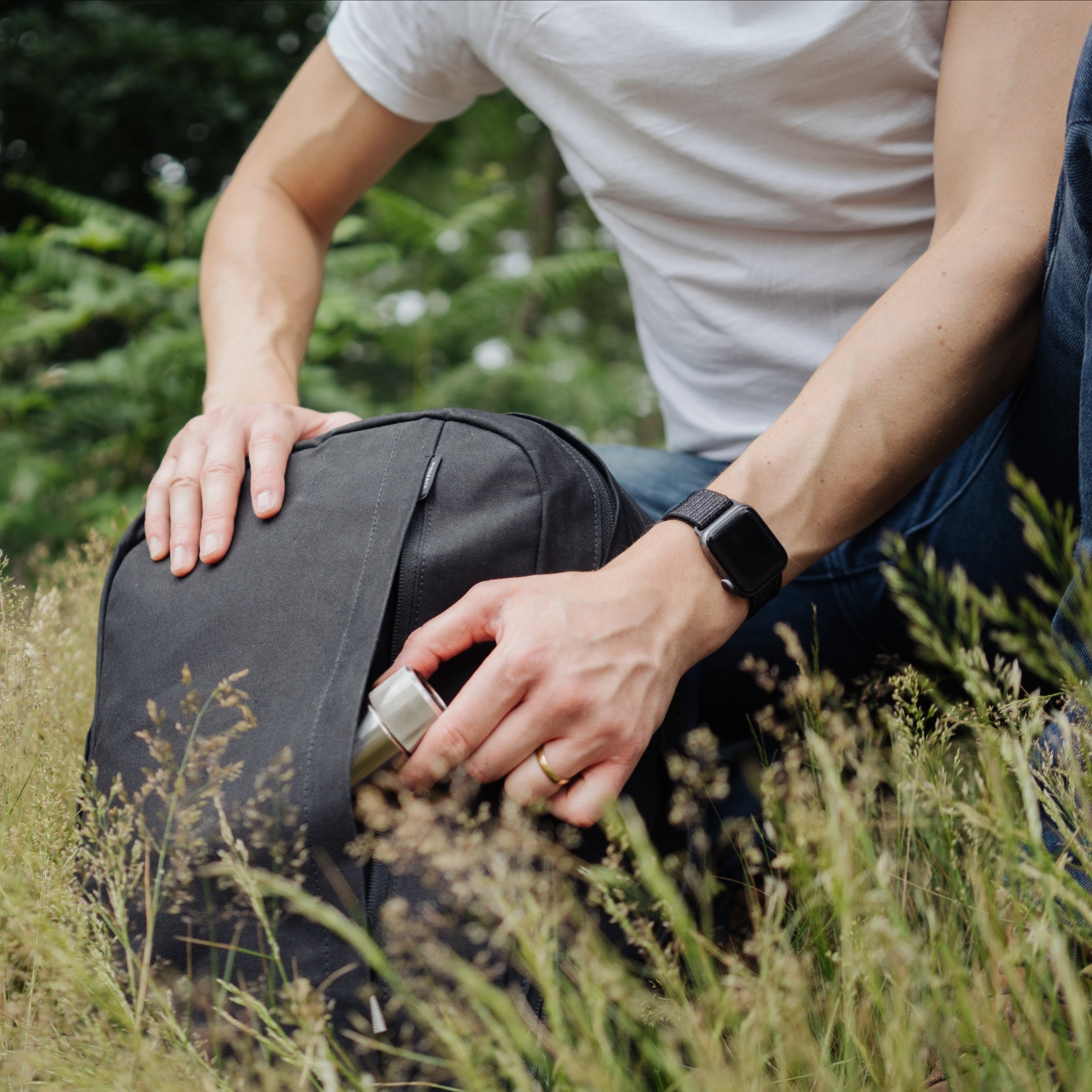 W301BLA-STO-BRA Ежедневная упаковка 21 л - камень / латунь Wingback  - Вид №16