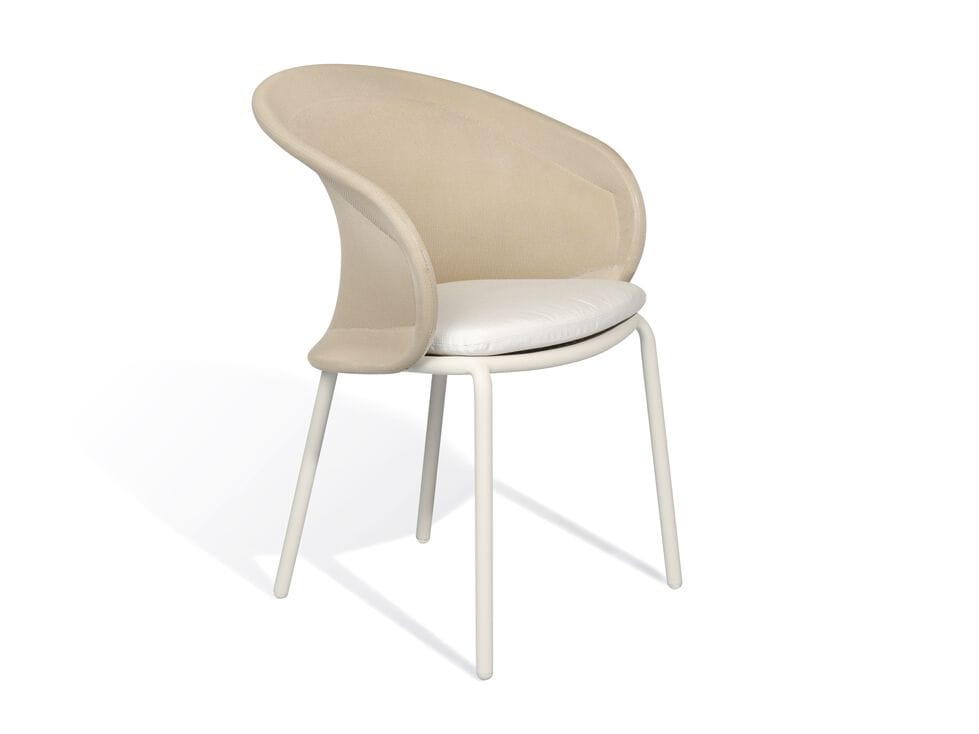 Переработанный пластиковый садовый стул со встроенной подушкой Mindo Mindo 114 ARCH-00139841 - Вид №14