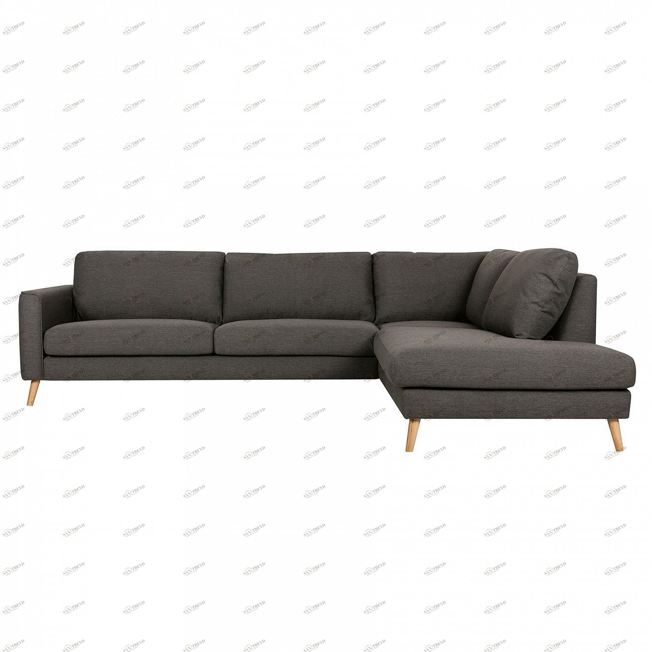 Диван Ronja угловой темно-серый SITS ДИЗАЙНЕРСКИЕ, RONJA 192310 Серый 