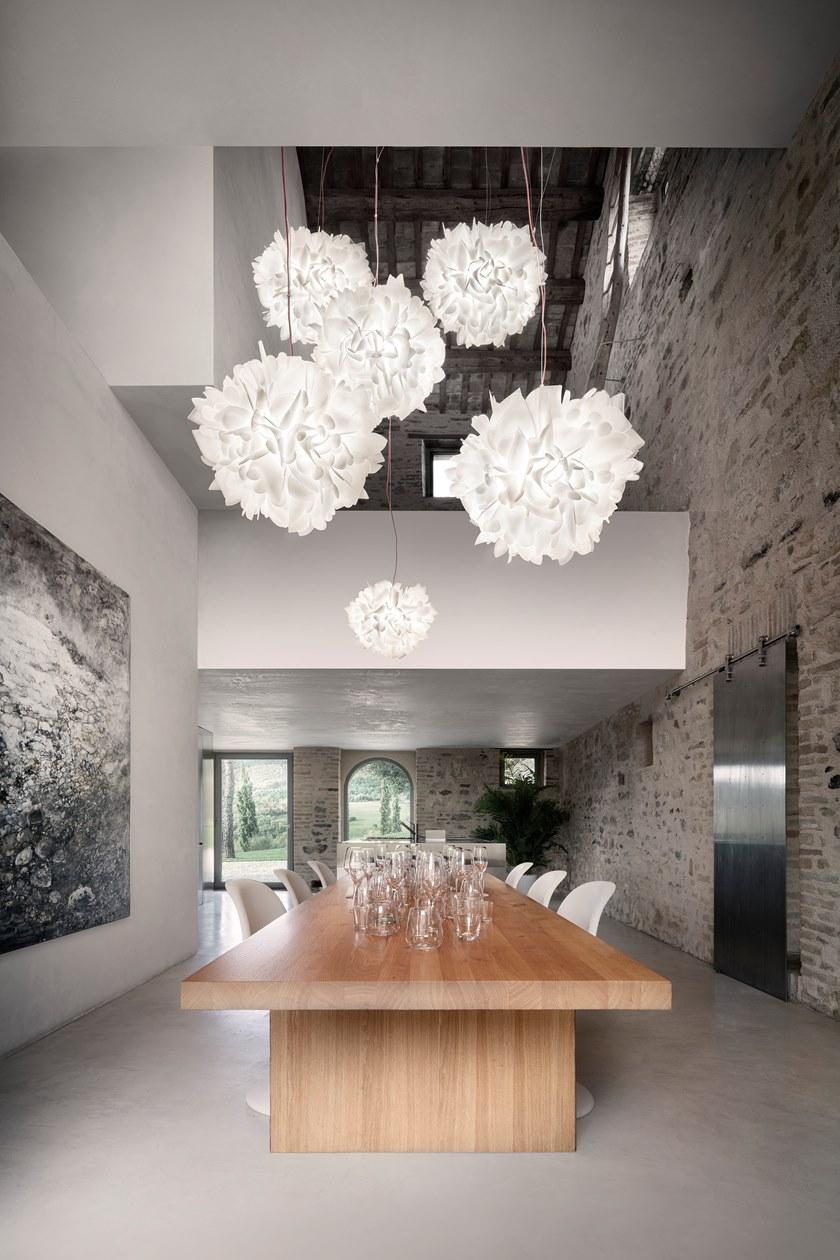 Slamp Светодиодный подвесной светильник из opalflex® Veli foliage sun-id-1402711 - Вид №5