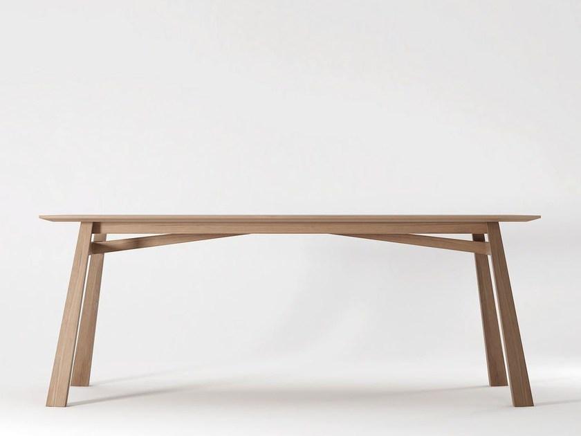 KARPENTER Прямоугольный деревянный обеденный стол Carpenter sun-id-1407691 - Вид №1