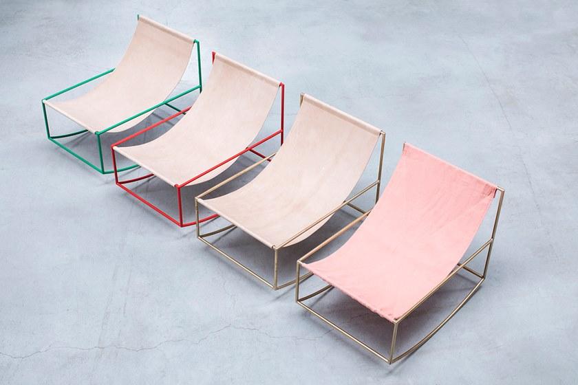 valerie_objects Кресло-качалка из латуни с подлокотниками  V9015021  - Вид №10