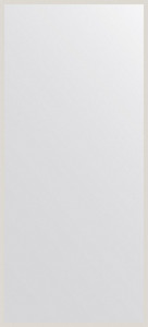 BY 7479 Зеркало в багетной раме - белый 20 mm EVOFORM Definite