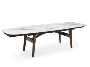 Прямоугольный выдвижной стол из ясеня