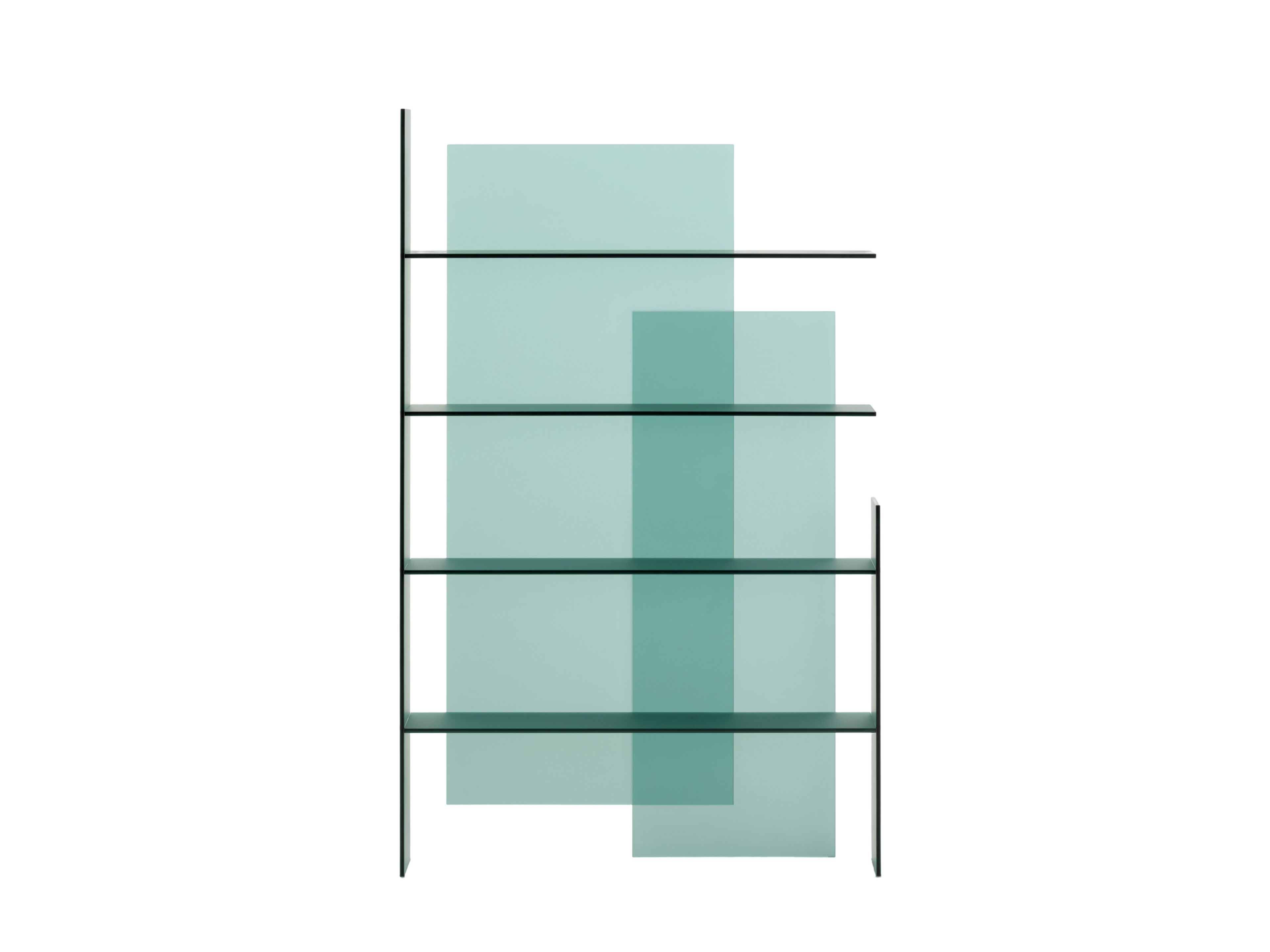 Книжный шкаф из хрусталя Glas Italia Kazimir ARCH-00090796