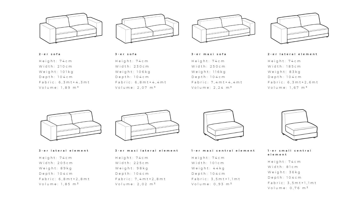 Угловой диван из ткани Ditre Italia BUBLÈ ARCH-00130686 - Вид №2