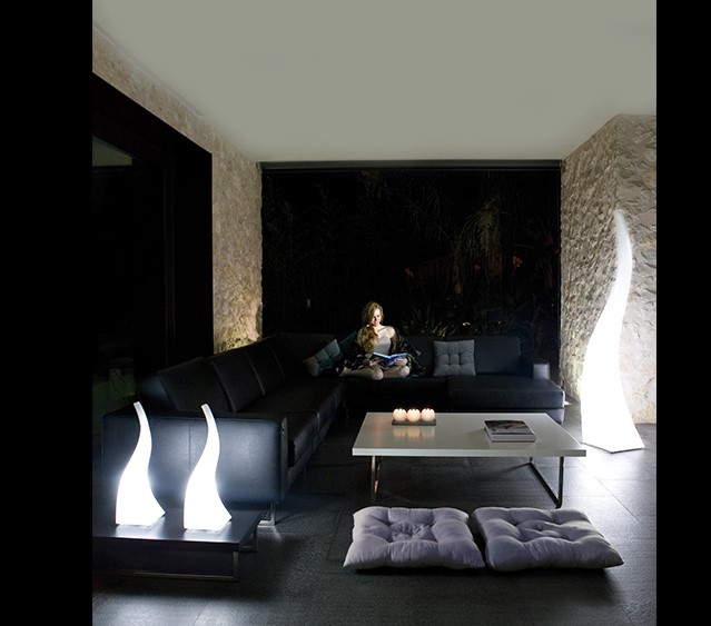 083734 Уличная настольная лампа Mantra Flame  - Вид №2