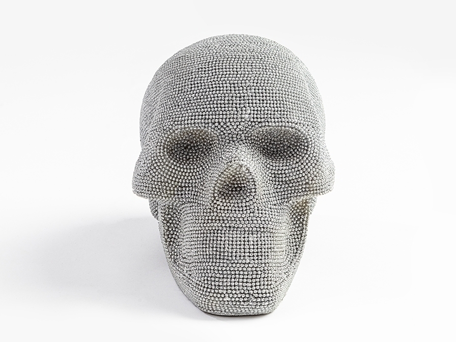 099188 Фигурка серебро Schuller Calavera  - Вид №3