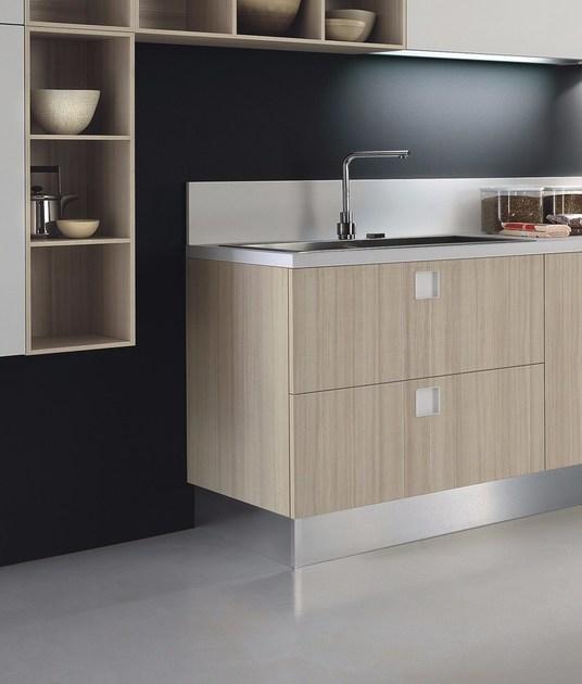 Composit Кухня в современном стиле из дерева с ручками Quadra sun-id-1417535 - Вид №12