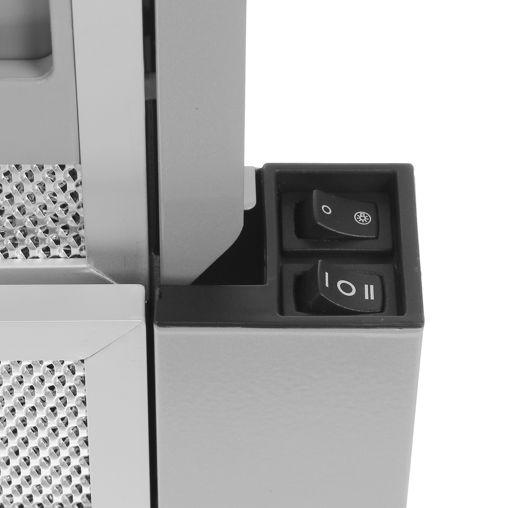 1091948 Вытяжка телескопическая LEX HUBBLE 600 серебристый/серебристый STDN-0056087 - Вид №5