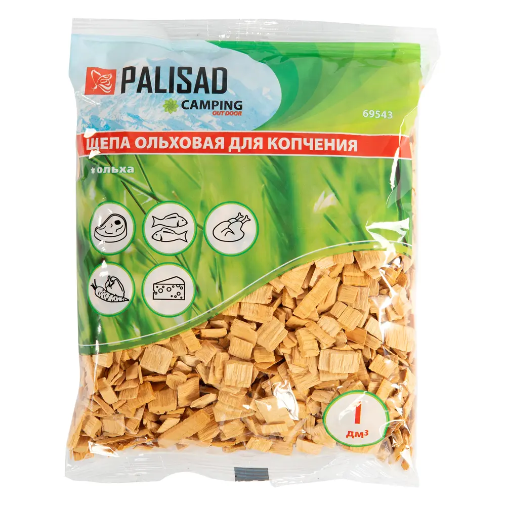 Щепа для копчения Palisad 69543 ольха 0.2 кг 89451721 STLM-2084912  - Вид №1
