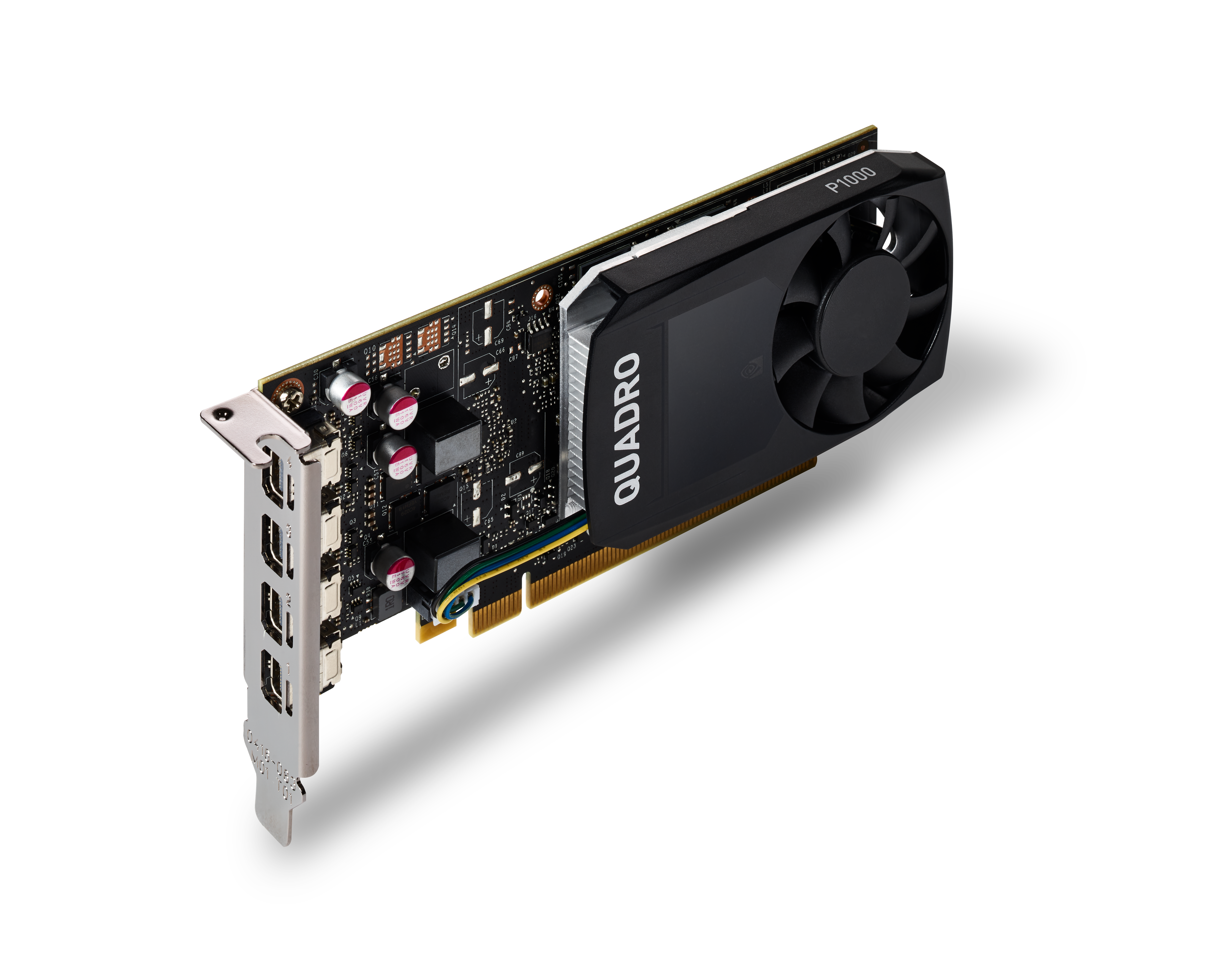VCQP1000V2BLK-1 Vga nvidia quadro p1000 v2, 4gb gddr5/128bit,pci-e x16 3.0 PNY Santreyd  - Вид №2