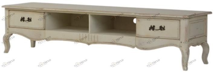 Arrediorg.it® Низкая тумба под телевизор из березы с системой управления кабелем Coppelia Df833 