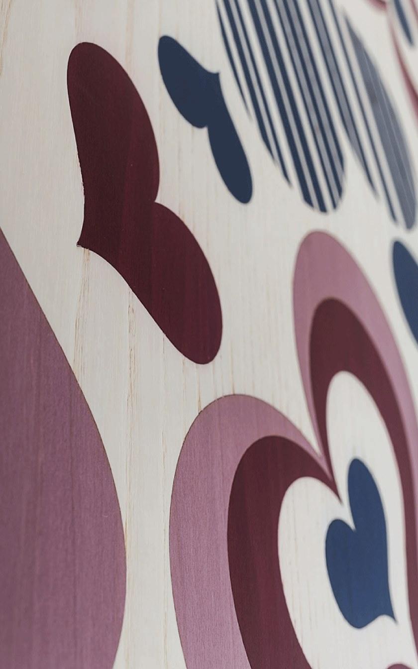 LIGNIS® Квадратное настенное зеркало в раме Dolcevita love 12.039 - Вид №2