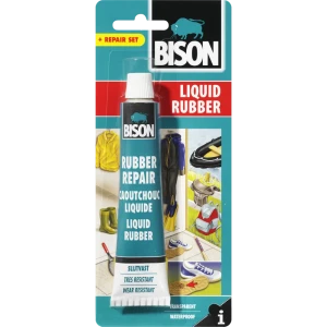 Клей универсальный Bison Liquid Rubber, жидкая резина, 50 мл