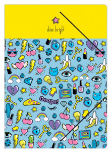 478931 Папка "", 17 х 22 см Be Smart Stickers