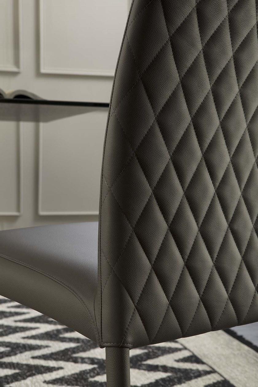 Tonin Casa Мягкое кресло из кожи с высокой спинкой  T7216a  - Вид №4