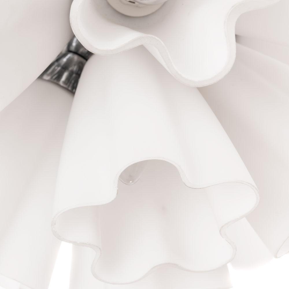 Подвесная люстра Arte Lamp Canzone A3469SP-25CC ARTE LAMP ДИЗАЙНЕРСКИЕ, CANZONE 328811 Белый  - Вид №1