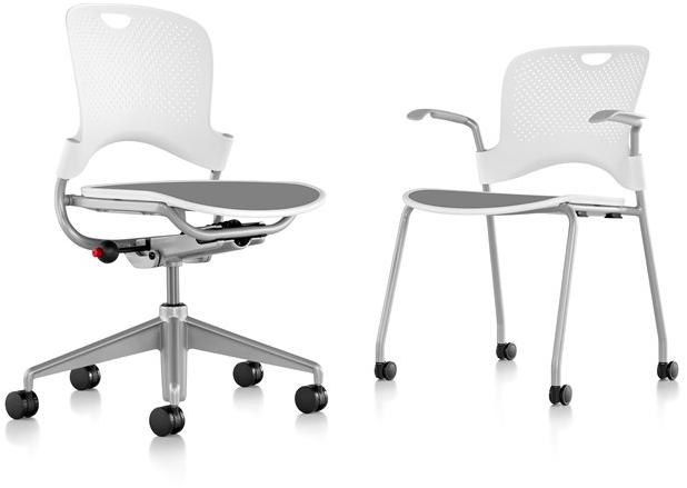 Herman Miller Штабелируемое кресло nylon® на колесиках Caper sun-id-1372754 - Вид №8