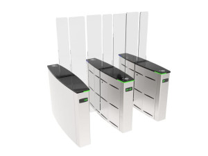 Двунаправленный моторизованный дверной проем с раздвижными дверями