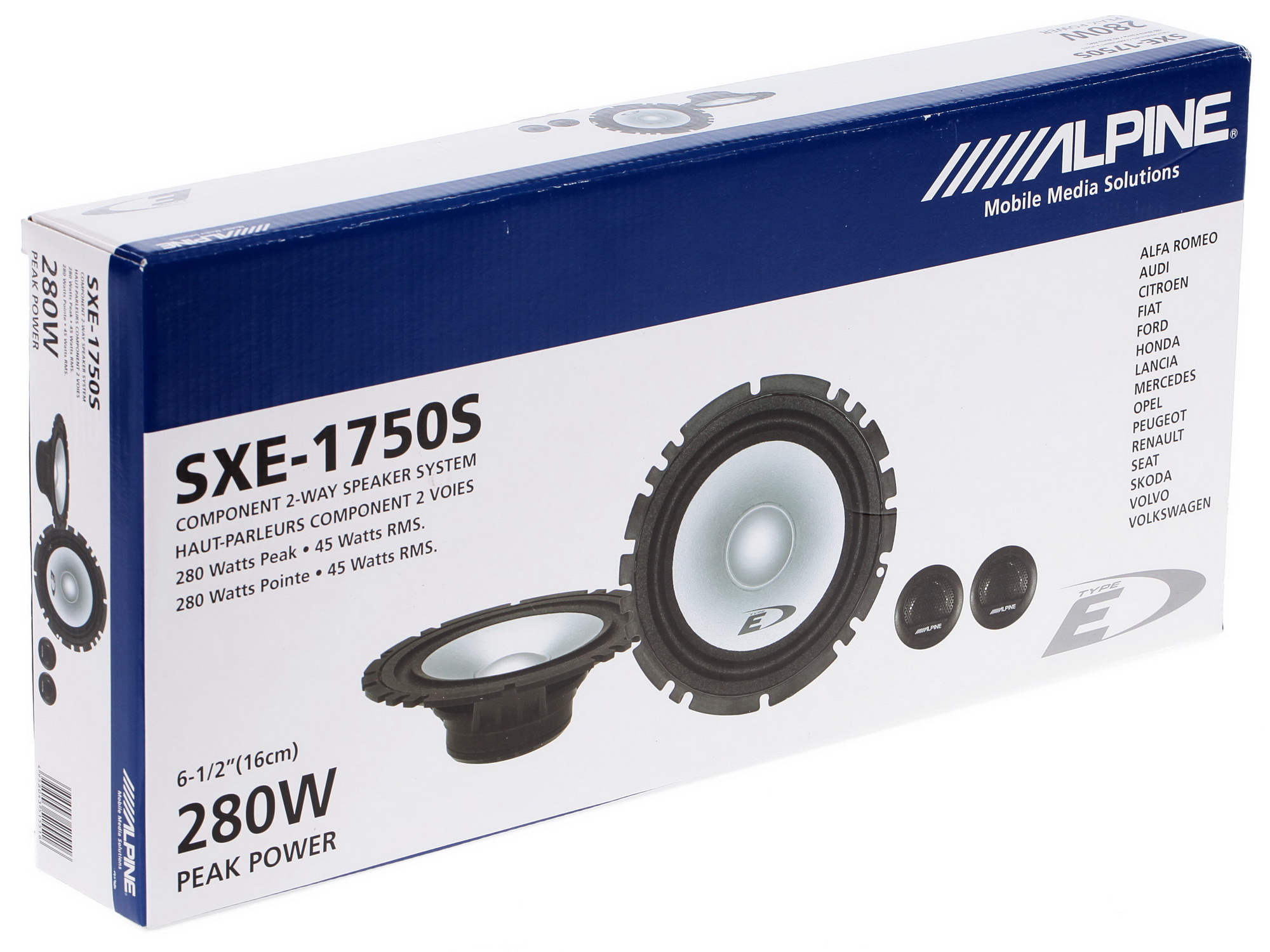 6602508 Компонентная акустическая система Alpine SXE-1750S STDN-0039269 - Вид №8