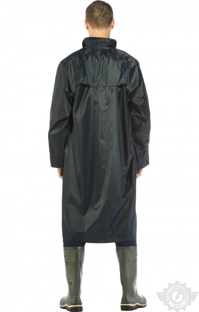 4957158 Плащ "Альбатрос ЛАЙТ" влагозащитный синий  Непромокаемая спецодежда  размер XXXL  - Вид №4