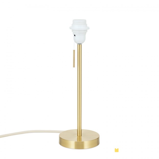 Orion LA 4-1198/1 MS-matt ореховый абажур лампа настольная Shade 117799 - Вид №2