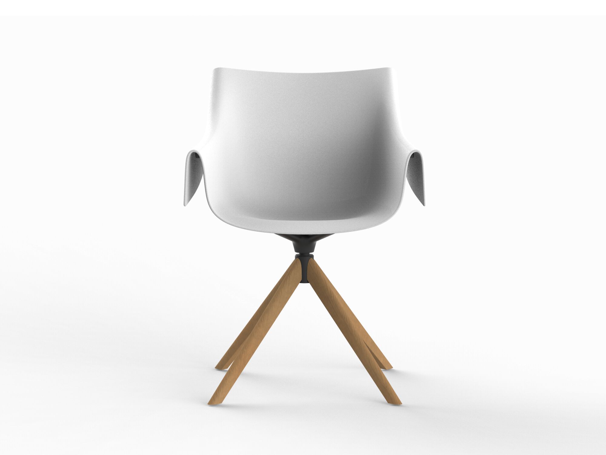 Поворотный стул с подлокотниками Vondom Manta ARCH-00096632 - Вид №6