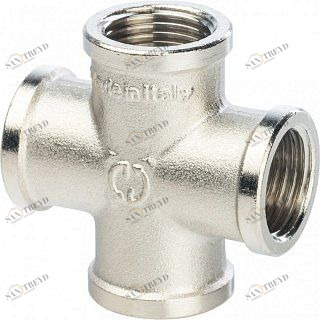Крестовина ВР 1/2" никель STOUT SFT0031000012
