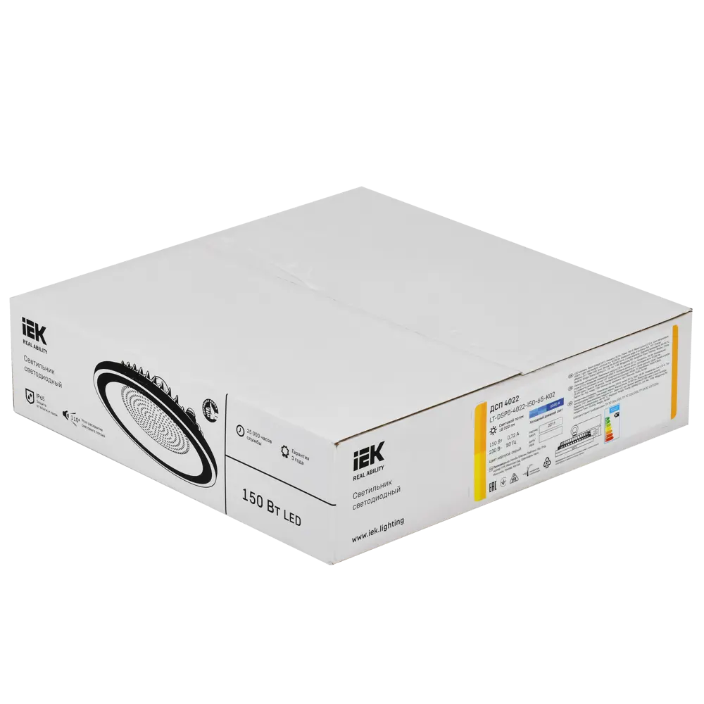 Светильник светодиодный IEK ДСП 150 Вт IP65 накладной 6500 К 89340874 STLM-2055337  - Вид №5