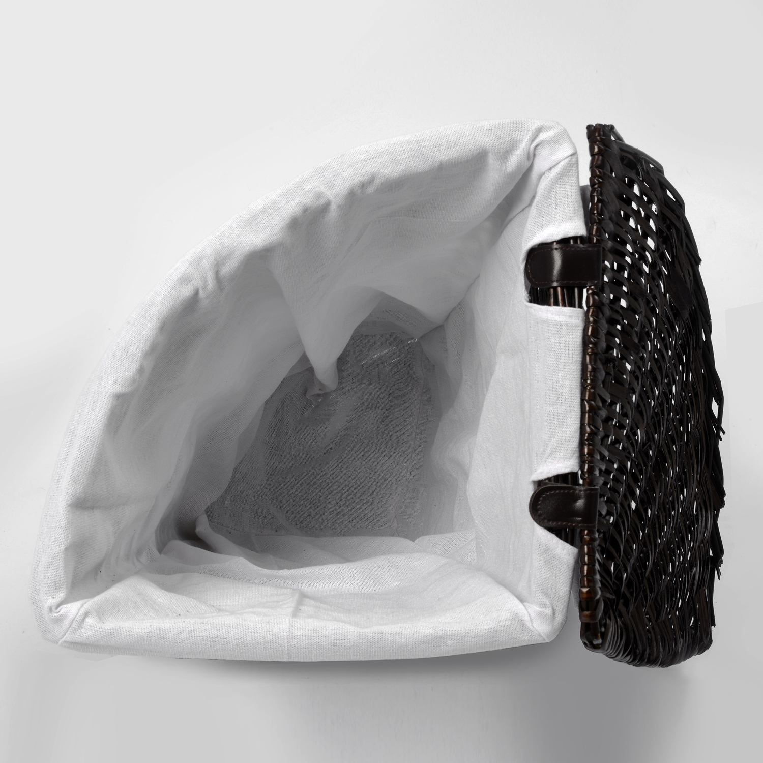 WB-270-M Salm Плетеная корзина для белья с крышкой WasserKRAFT  - Вид №4