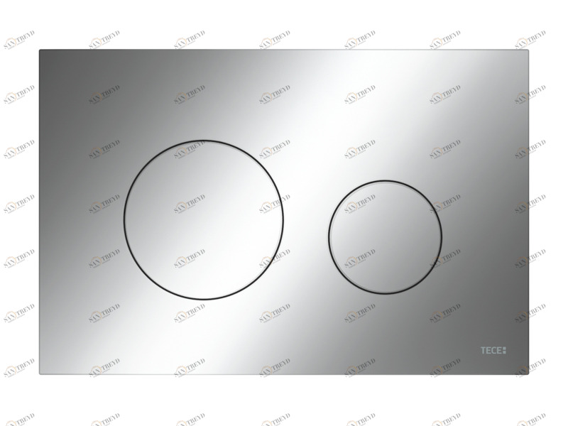 9240626 Пластиковая панель смыва унитаза TECEloop для системы двойного смыва